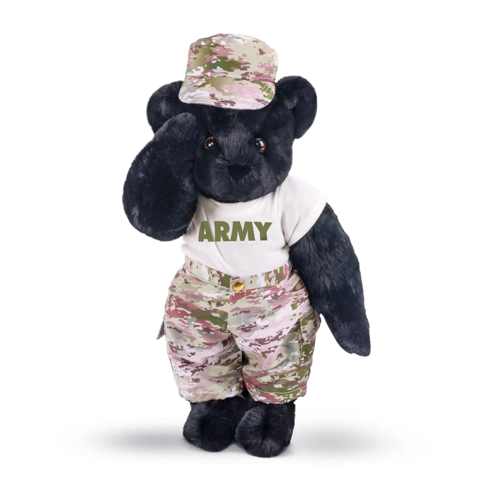 15 In. Honorable Hugs Camouflage Bear - Image 10