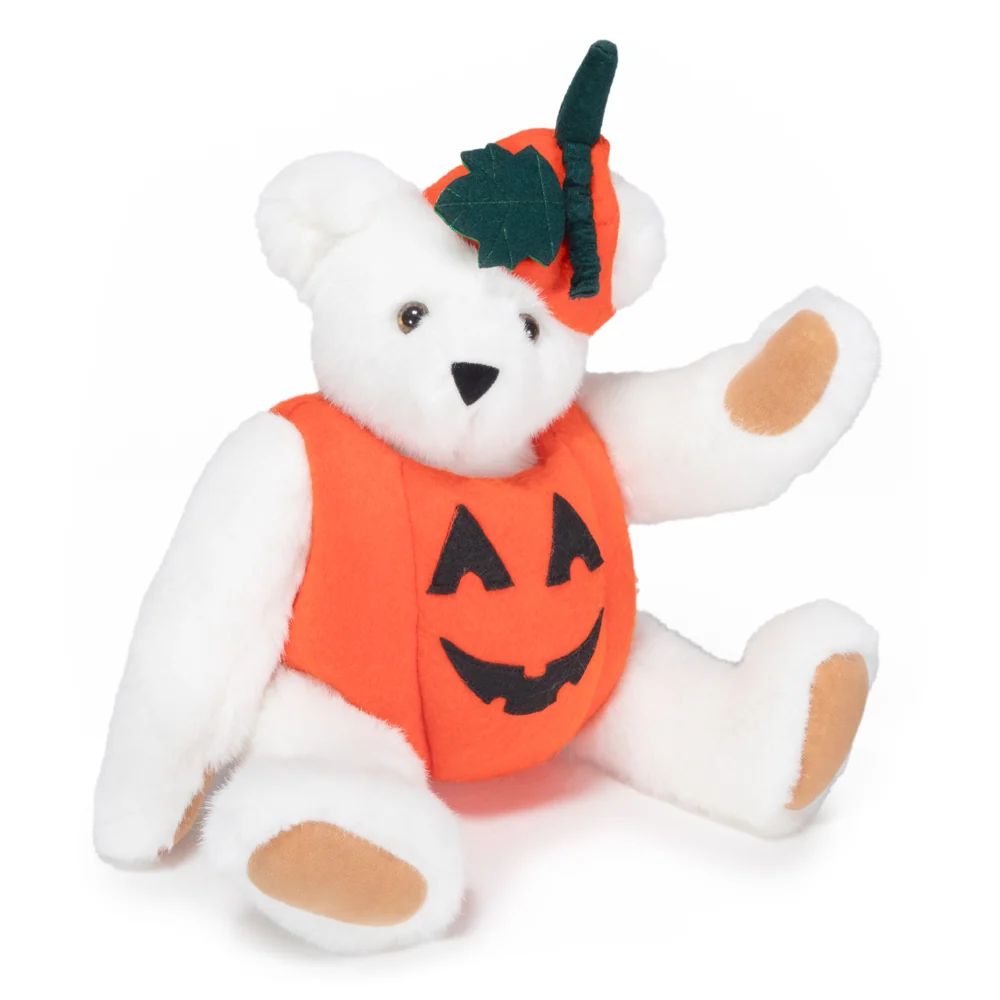 15 In. Halloween Hugs Pumpkin Bear - Image 9
