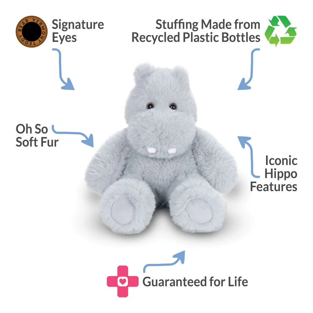 18 In. Oh So Soft Hippo - Image 4