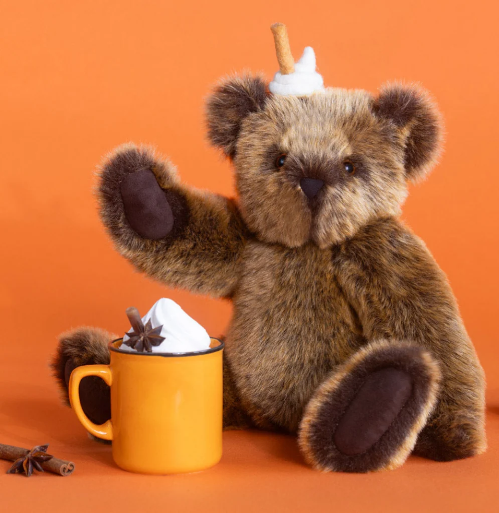 15 In. Special Edition Pumpkin Spice Latte Bear - Image 7