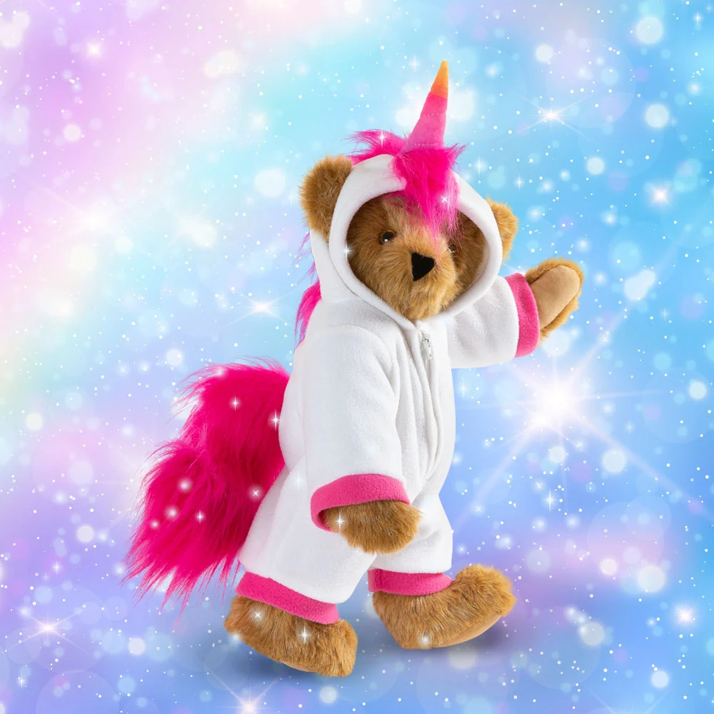 15 In. Unicorn Hoodie Bear - Image 2