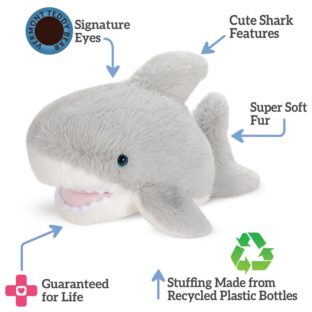 18 In. Oh So Soft Shark - Image 4
