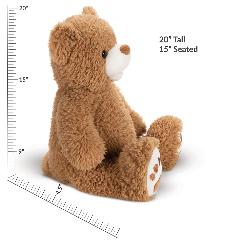 20 In. Bubba the Fuzzy Teddy Bear - Image 4