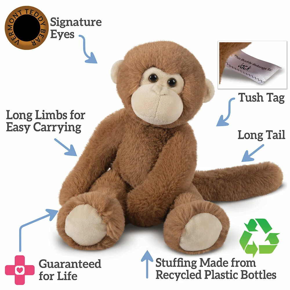 15 In. Buddy Monkey - Image 4