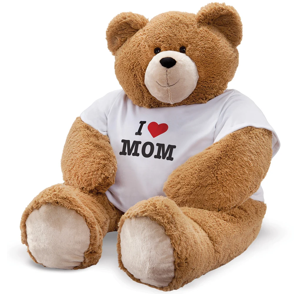 4 Ft. Big Hunka Love I HEART You T-Shirt Bear - Image 4