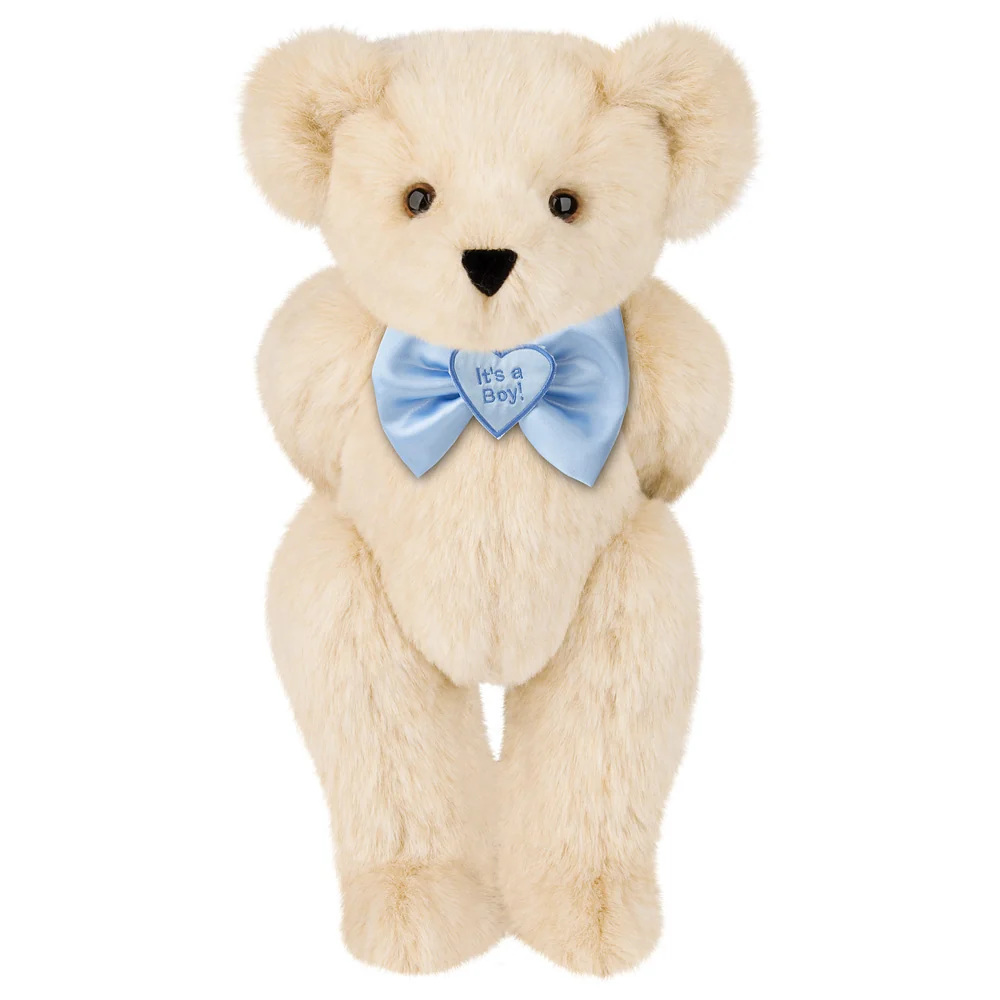 15 In. It's a Boy! Bow Tie Bear - Image 2