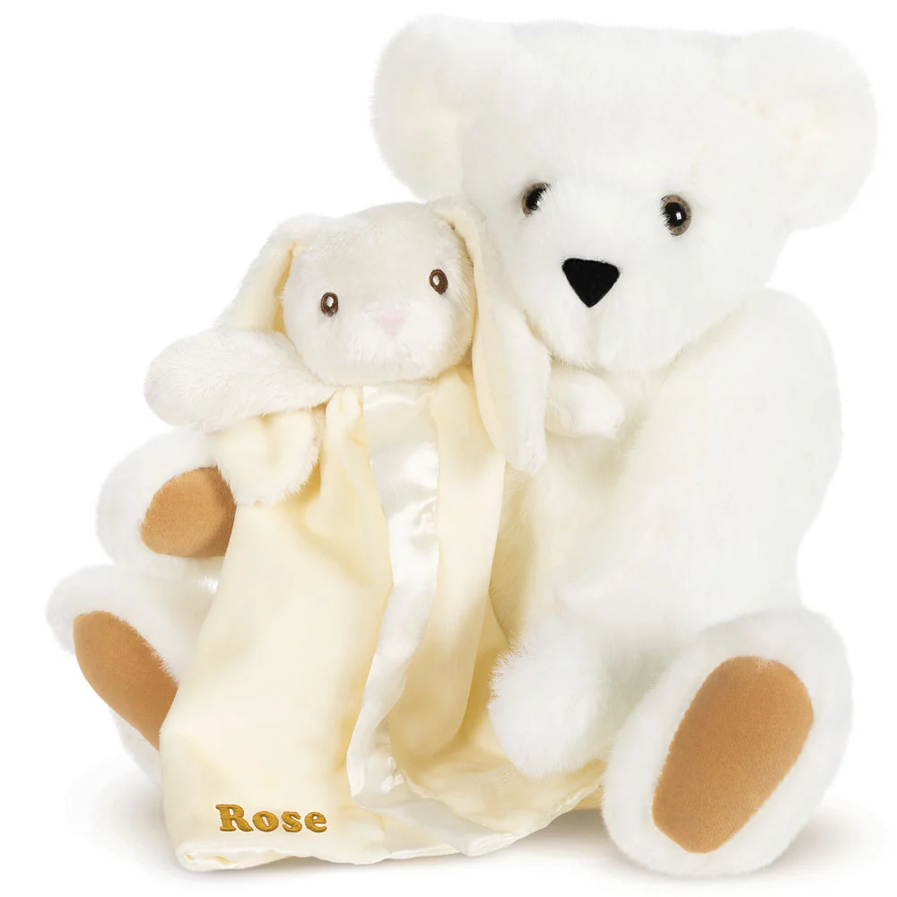 15 In. Cuddle Buddies Gift Set with Bunny Blanket - Image 3